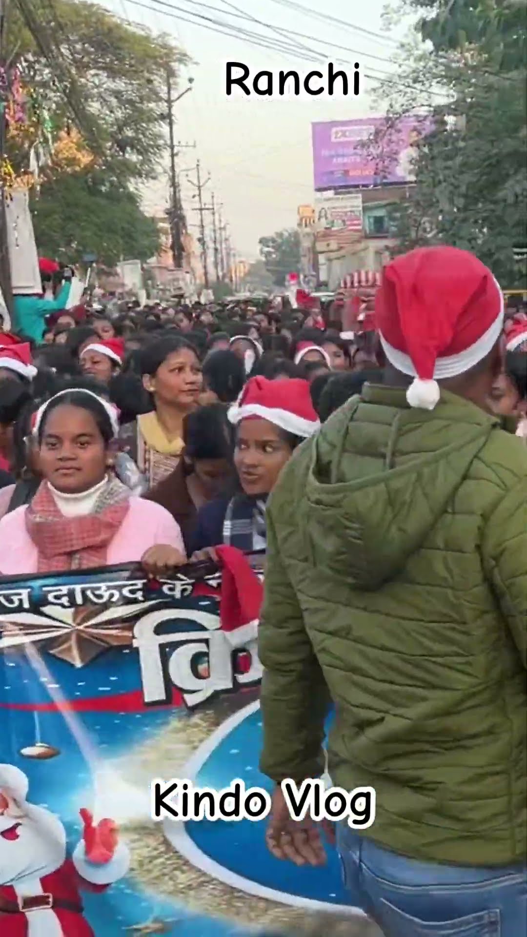Ranchi Christmas Carnival 2024 , क्रिसमस शोभा यात्रा/video166